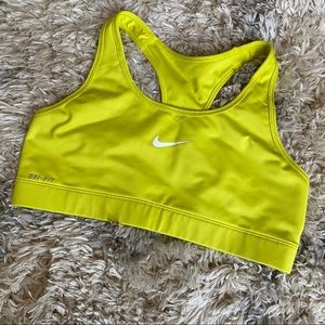 Nike Sports Bra Neon